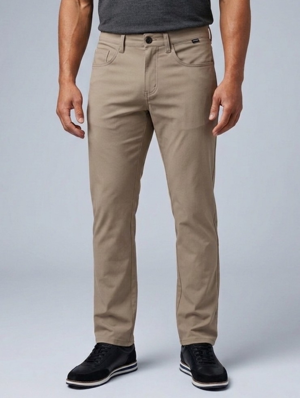 Travis Mathew Open to Close Khaki Tan Pants Mens Size 30 5-Pocket Lightweight
